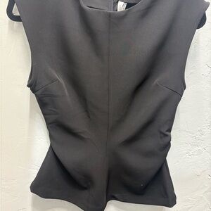 Glam Black Fitted Bodysuit